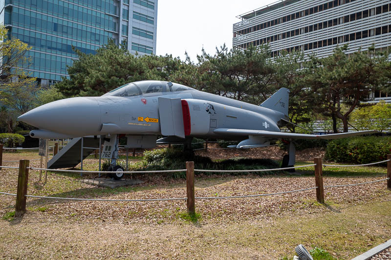 Korea-Daejeon-Yuseong-Market - And then we have the F-4 Phantom, a much bigger jet, I have no movie references for it, probably because it was too expensive for movie production com