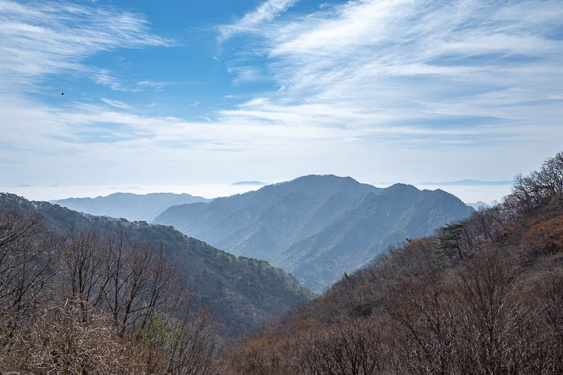 Korea-Daejeon-Hiking-Gyeryongsan - Nice fog.