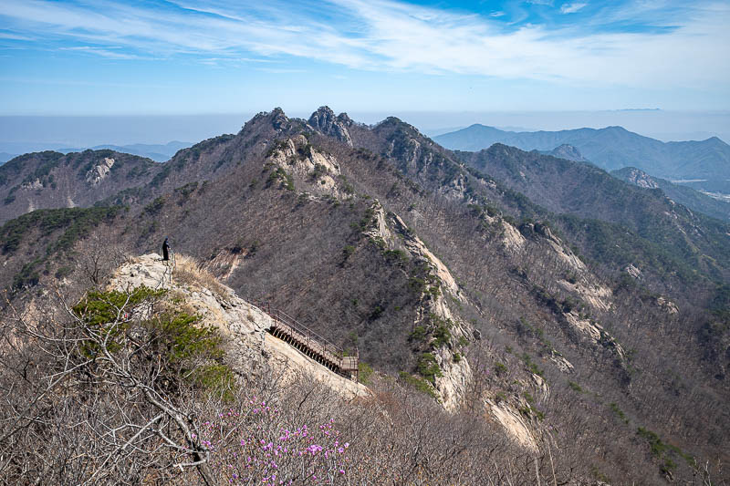 Korea-Daejeon-Hiking-Gyeryongsan - I had come all along there.