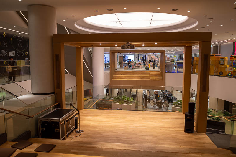 Korea-Daejeon-Shinsegae - Below the roof again, and the upper levels are basically a normal mall, lower levels are all department store. Tomorrow I go to Jeonju, I have not bee