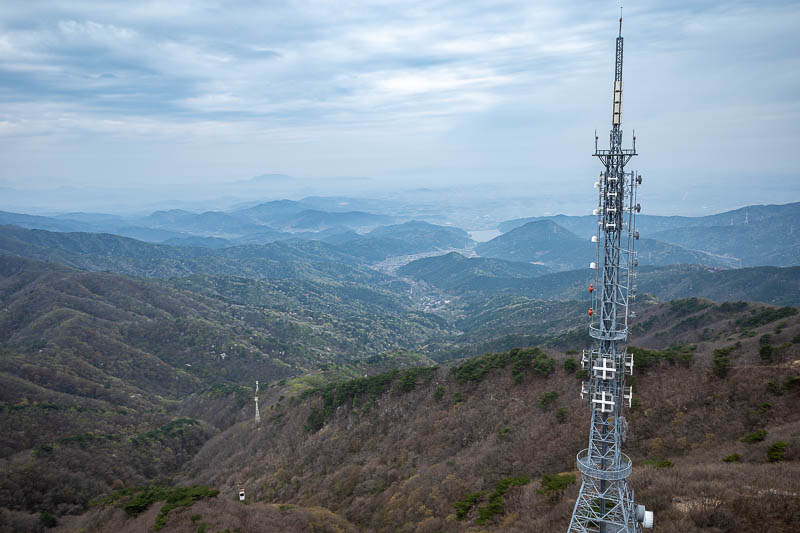 Korea-Jeonju-Hiking-Moaksan - Bonus antenna.