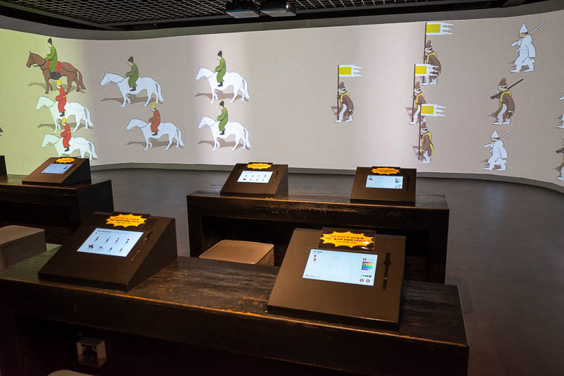 Korea yet again for the 7th time - March and April 2026 - The royal portraits seem to involve ms paint and projectors. Most of the actual portraits were drawn in about 2007 when the slow city movement started