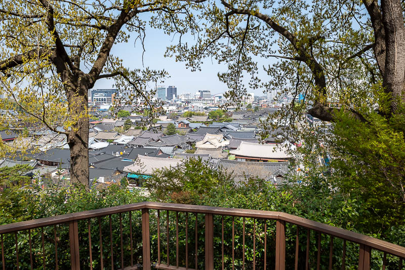 Korea yet again for the 7th time - March and April 2026 - View of hanok roofing methods.