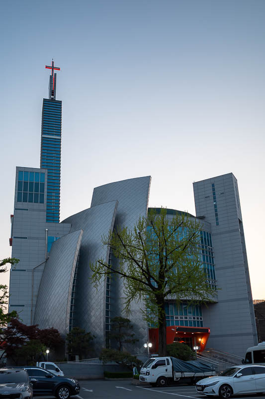 Korea yet again for the 7th time - March and April 2026 - A mega church! Jesus! Pope!