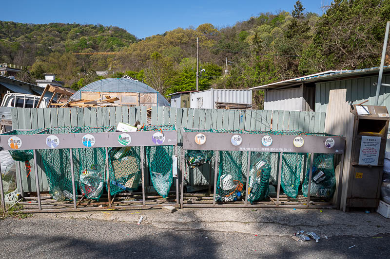 Korea yet again for the 7th time - March and April 2026 - You have to separate rubbish into 10 different bins. Good luck. In Australia and the UK there is a riot currently over introducing a 3rd bin.
