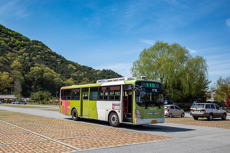 Korea yet again for the 7th time - March and April 2026 - After the earlier bus debacle, I was thrilled to get back to the bus stop and find a personal electric chariot waiting for me. So in summary, I manage