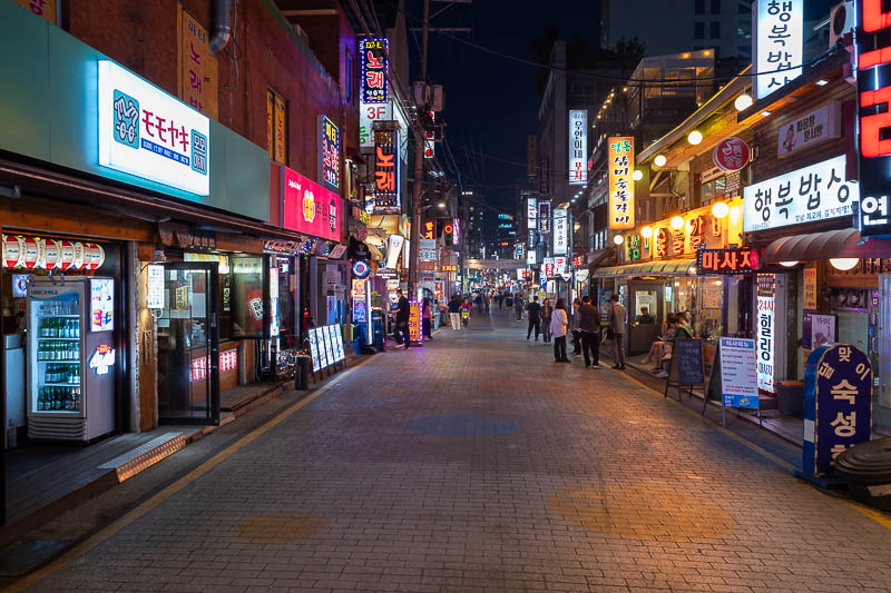 Korea-Seoul-River-Poke - I skirted the edges of the colourful streets of Gangnam, I am sure they will be seen again on another night.