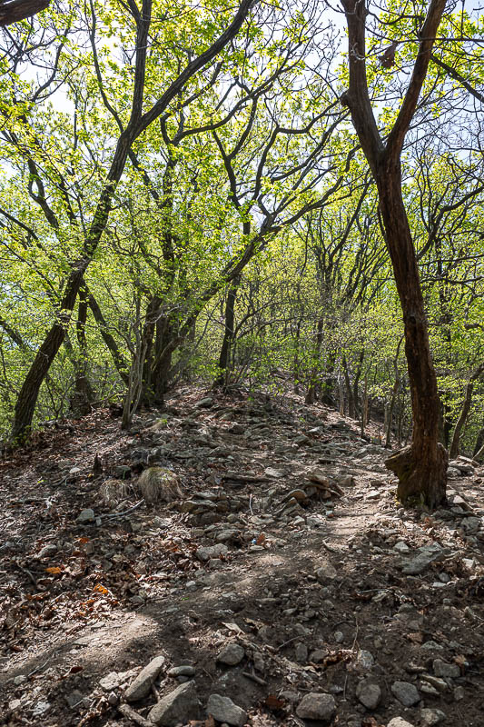 Korea-Seoul-Hiking-Geomdansan - I went along ridges to 2 more peaks, Gochubong and Yongmasan. As you shall see, neither has a great view.
