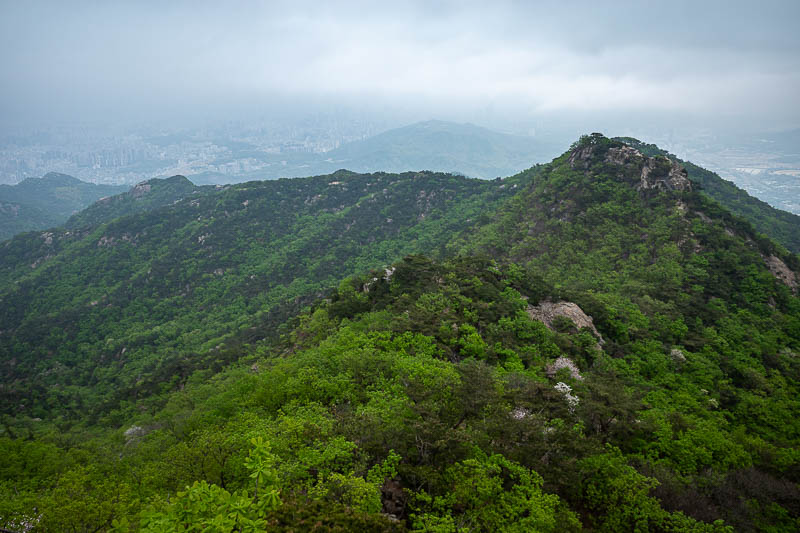 Korea-Seoul-Hiking-Gwanaksan - Still not raining, a lot of photos today.