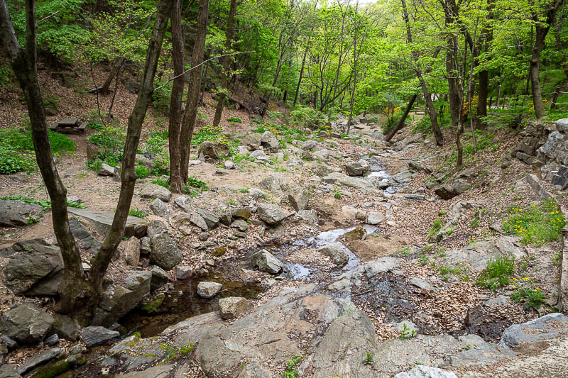 Korea-Seoul-Namhansanseong-Fortress - Not the best creek today.