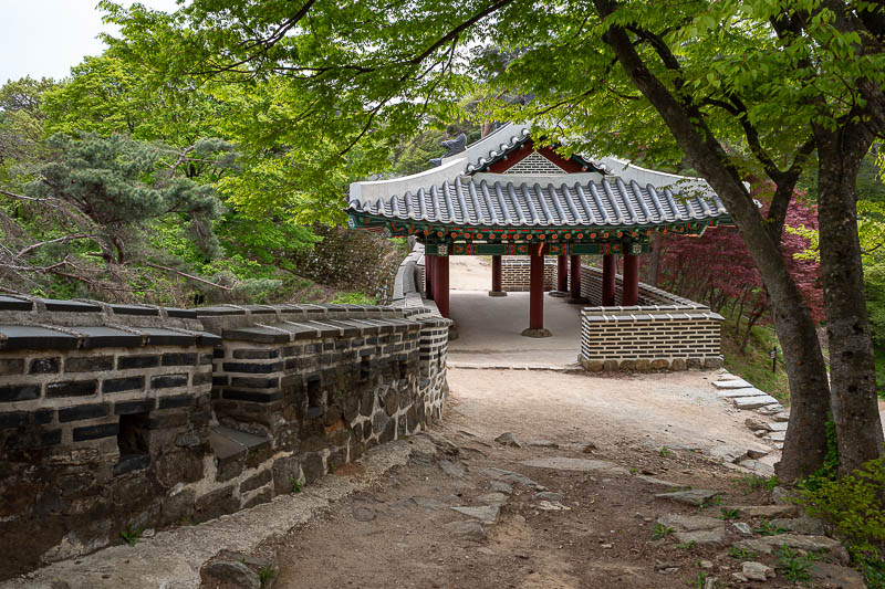 Korea-Seoul-Namhansanseong-Fortress - One of a few 'command posts'.