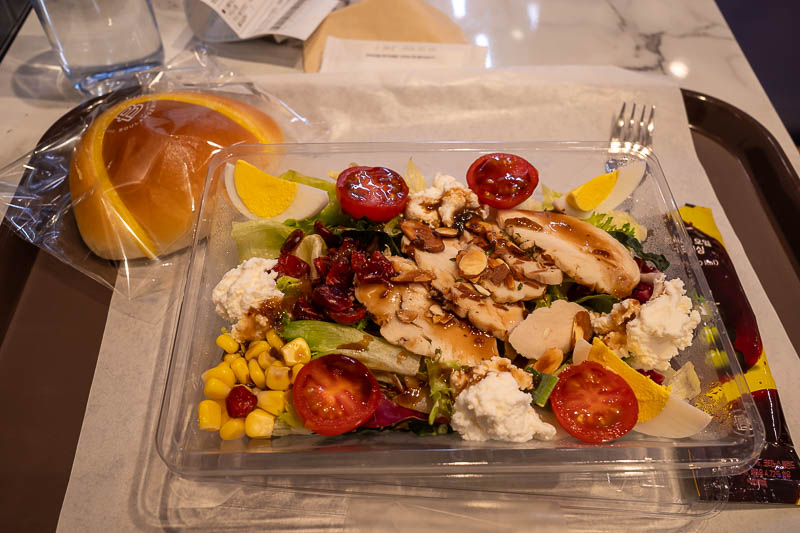 Korea yet again for the 7th time - March and April 2026 - There was just enough time to shovel a salad down my throat before racing to the airport.