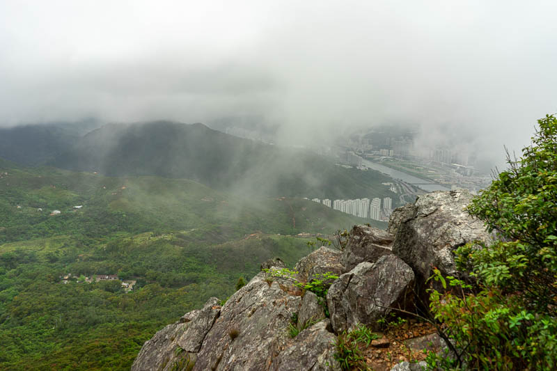 Hong Kong-Hiking-Ma On Shan - Bonus pre fog shots.