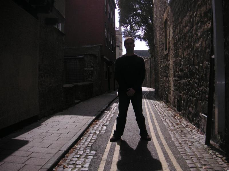 London - September 2009 - Bad photo of me.