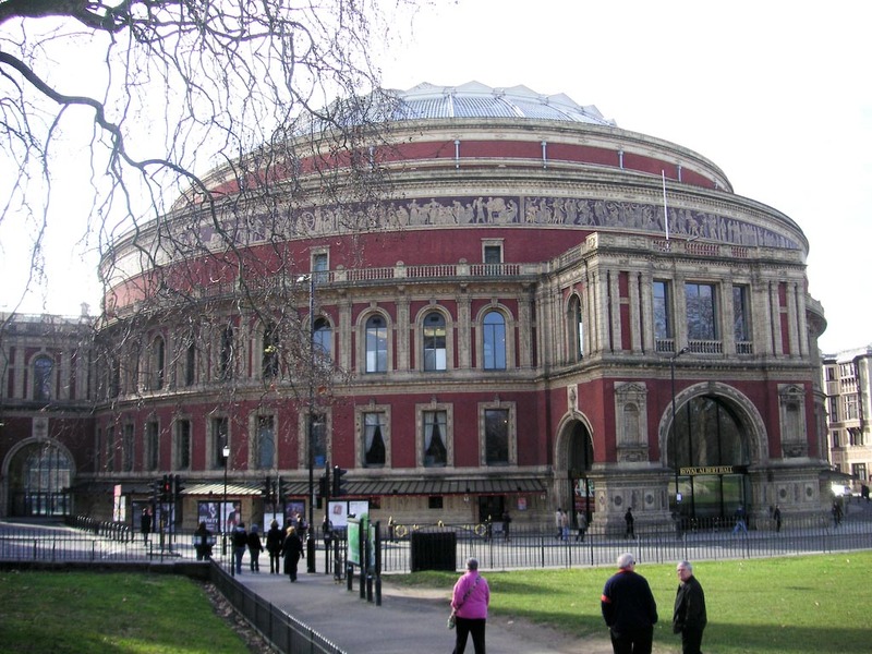 London again then Hong Kong - February 2010 - This is the Royal Albert Hall, things happen inside.