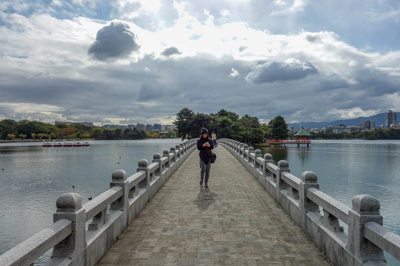 news - On a rest day, I went for an epic walk in a random direction and found this lake. It is a re-creation of the West Lake of Hangzhou in China, somewhere