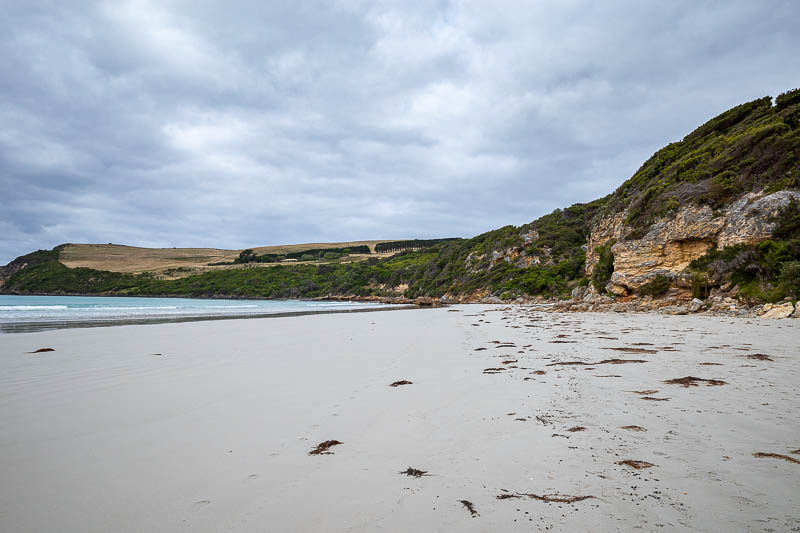  - Around from the petrified forest is the main beach at Cape Bridgewater. A lot of junior lifesavers (nippers) were doing their training behind me. Taki