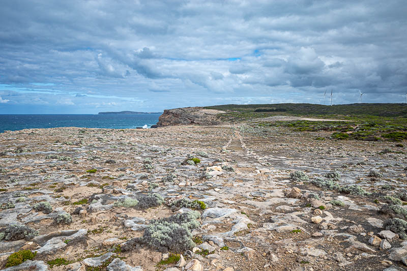  - Here you can see the path. Some parts are signposted, but much of it is left like this, which is great.