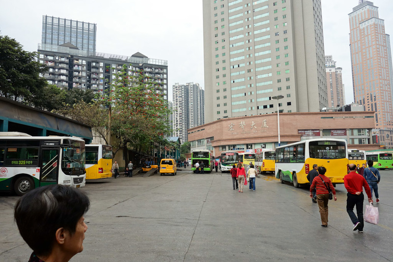 China-Chongqing-Botanic Garden - Another day, another bus station. This one is in Nanping, a very nice place indeed as we shall see later. I have now visited all the town centres of C
