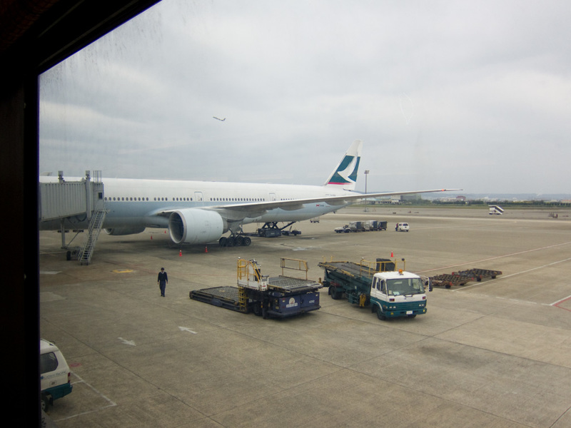 Taiwan-Taoyuan-Hong Kong-Airport - Heres my Boeing 777.