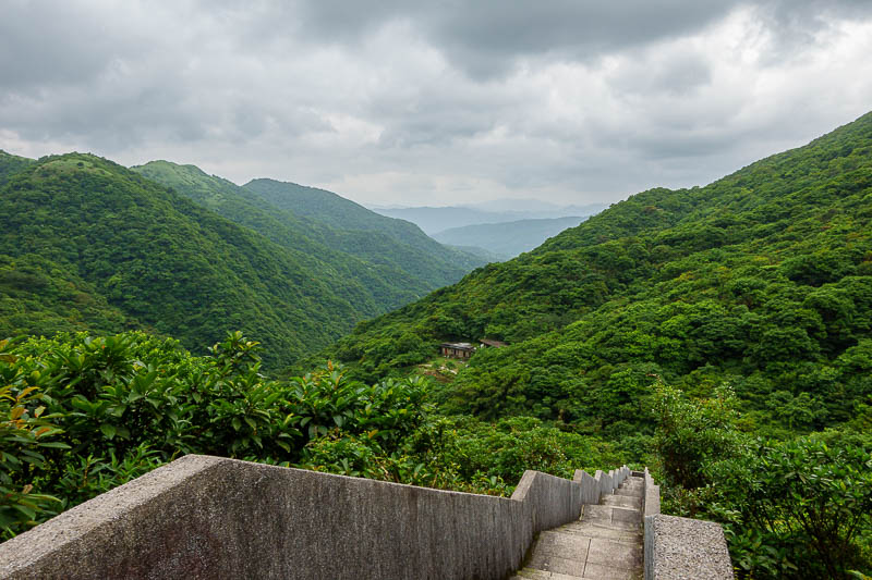 Taiwan-Keelung-Houtong-Jiufen-Hiking - Great view from the top though!