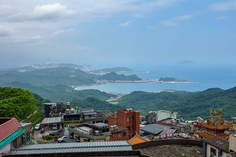 Taiwan-Keelung-Houtong-Jiufen-Hiking - I have never had a truly clear day when visiting Jiufen.
