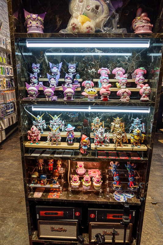 Taiwan-Taipei-Shilin-Food-Beef - There are hundreds of stores to buy useless trinkets based on a movie you never saw.