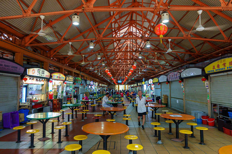 Singapore-Chinatown - The first of many food courts. I have been to this one on a previous trip.