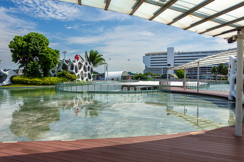 Taiwan for the 5th time - April and May 2023 - Vivo city roof has drowning pools. You are not allowed in them though.