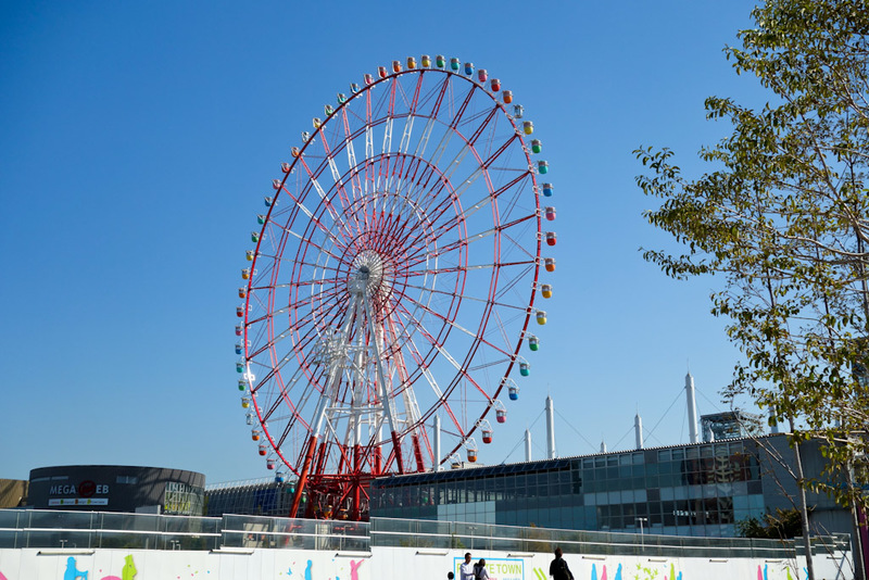 I flew all the way to Tokyo and back for the weekend - Just because its a short holiday, no need to skip the traditional ferris wheel ride.