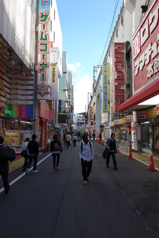 I flew all the way to Tokyo and back for the weekend - Next stop on the great walk is Akihabara, been here many times. The maid girls seem to run away now when you point a camera at them. Which makes it al