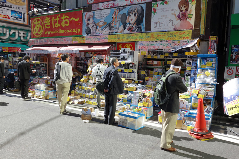 I flew all the way to Tokyo and back for the weekend - Most of Akihabara is places like this, selling light switches, light globes, fuses and wire. Thats not to say there isnt giant electronics shops, porn